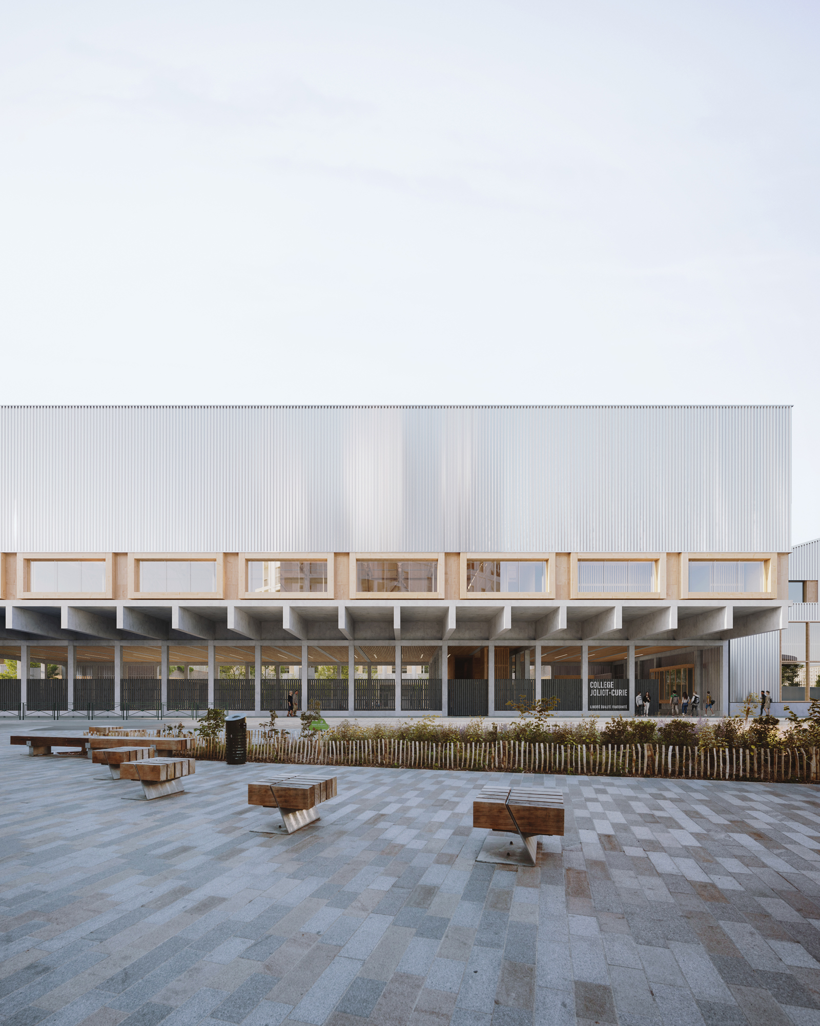 collège et gymnase Joliot-Curie