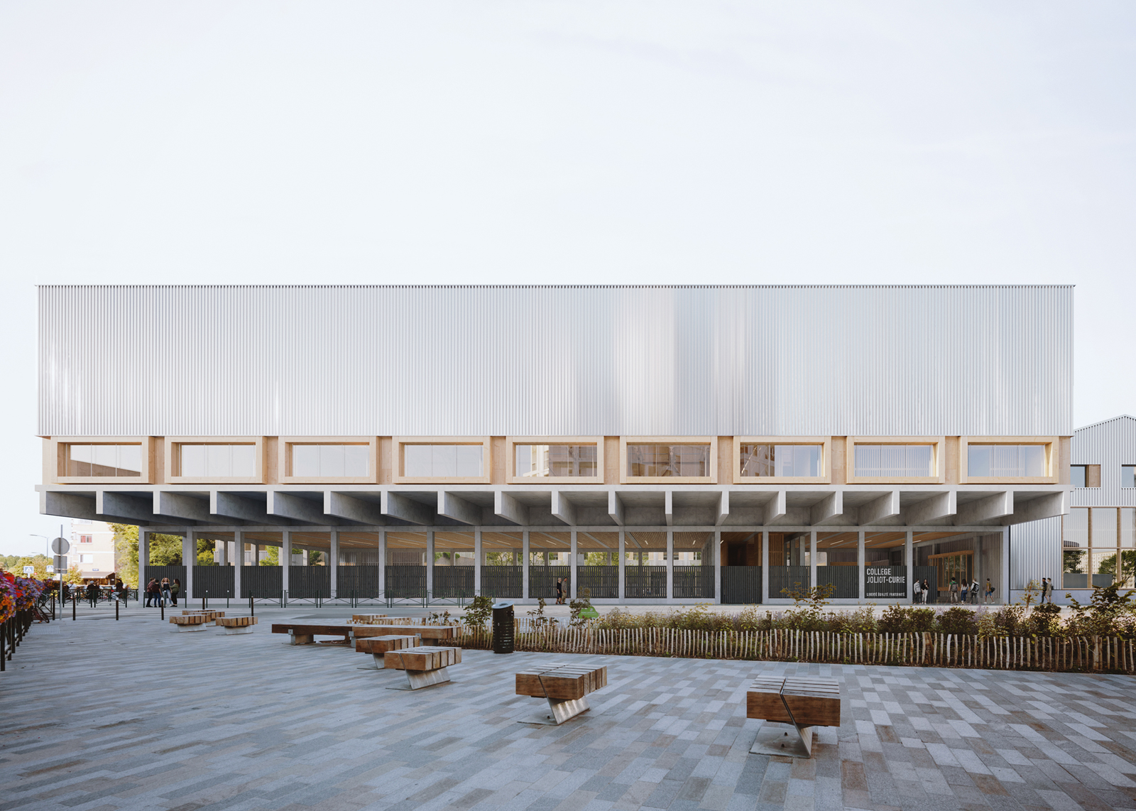 collège et gymnase Joliot-Curie