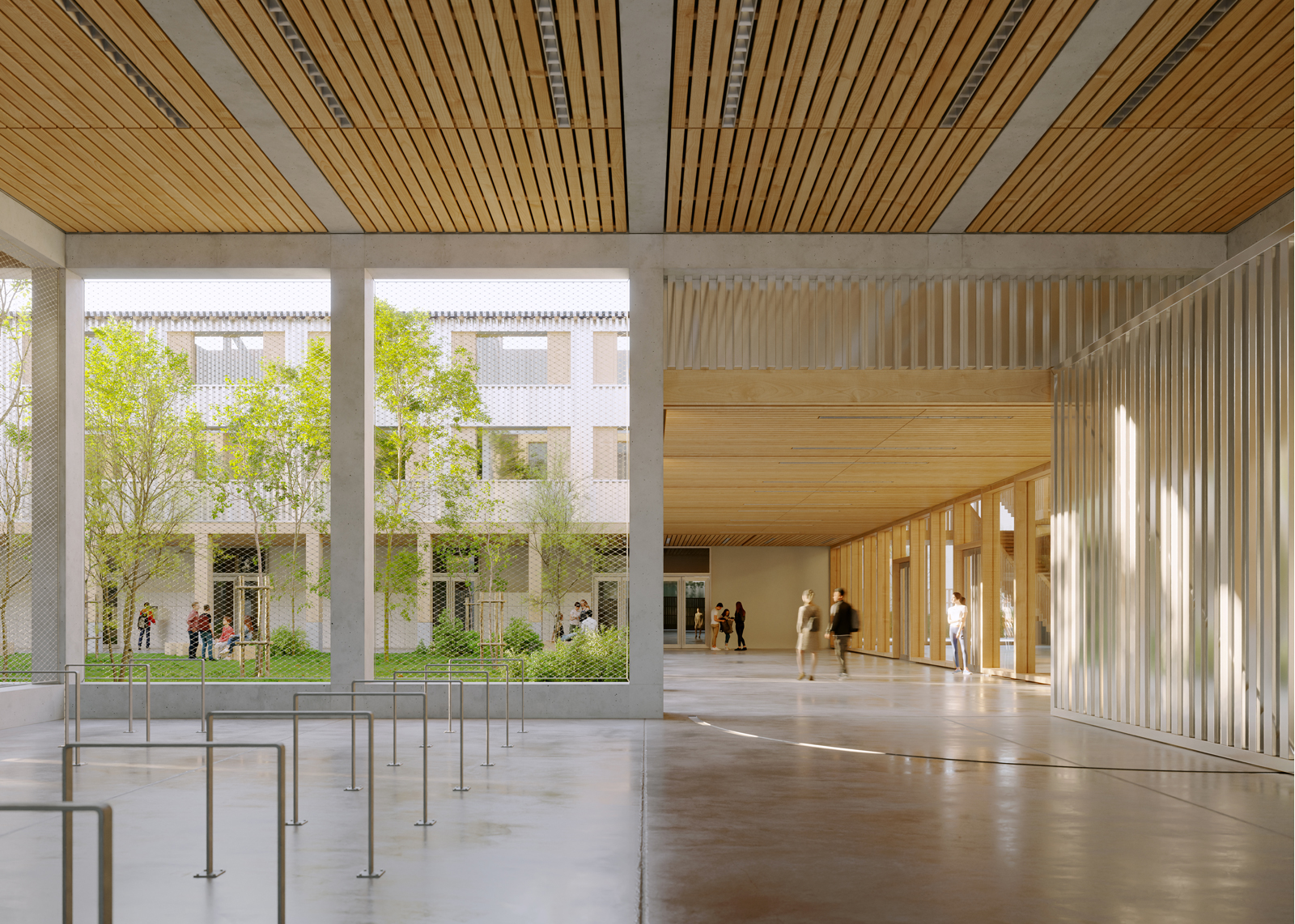 collège et gymnase Joliot-Curie